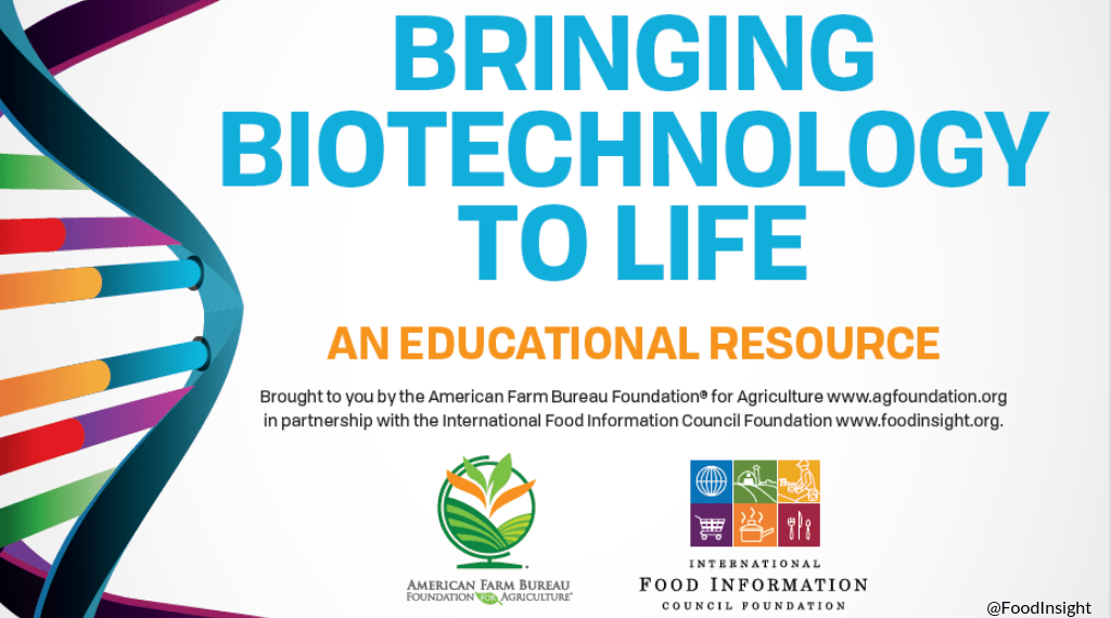 Bringing Biotechnology to Life: An Educational Resource for Grades 7-10