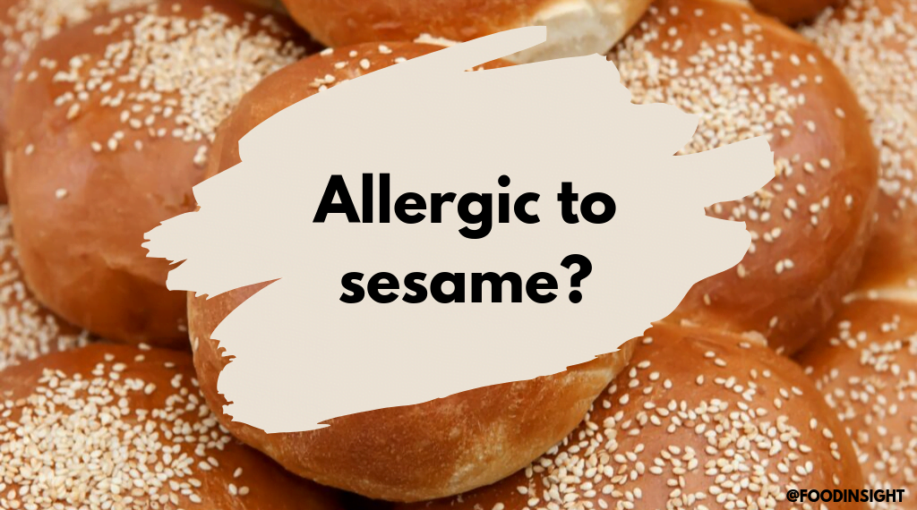 Sesame: The Next Major Food Allergen?