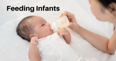 Feeding infants infant formula